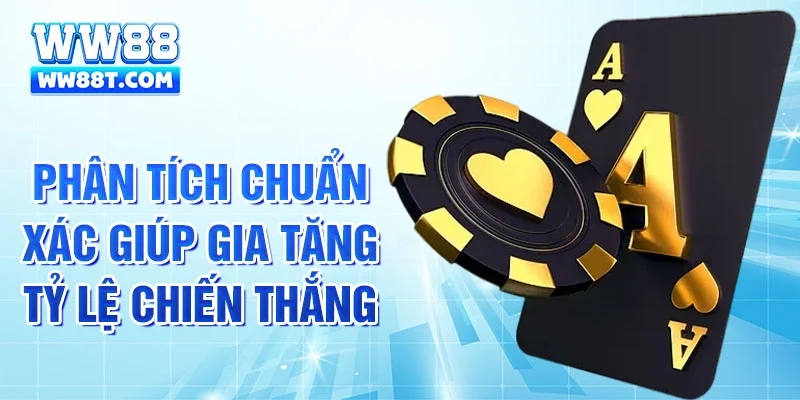 Phân tích chuẩn xác giúp gia tăng tỷ lệ chiến thắng